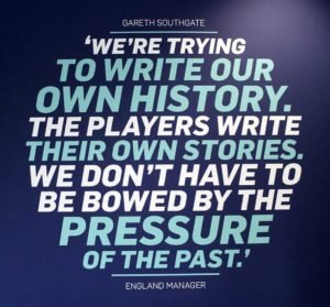 Gareth Southgate quote - design